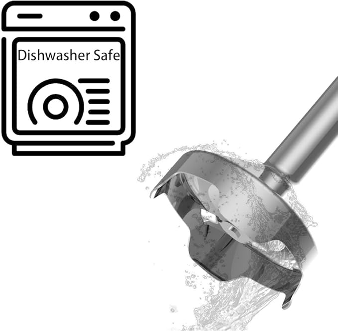 1000W Electric Immersion Blender, 20-Speed Hand Blender - Image 7
