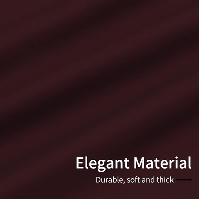 Easy-Going Blackout Curtains for Bedroom, Solid Thermal Insulated Grommet and - Image 6