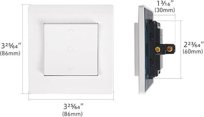 Motorized Shade Wall Switch for 4-Wire AC Tubular Motor - Image 2