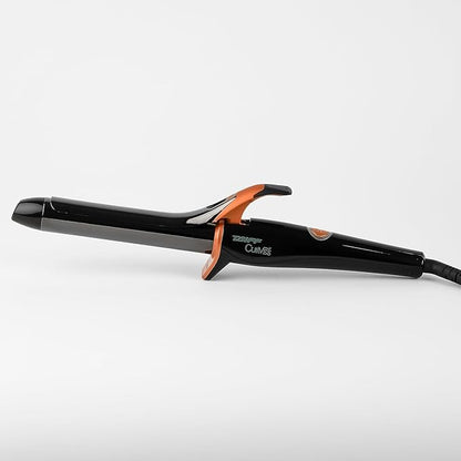 TAIFF Curves Professional Black Titanium Curling Iron – High-Performance Hair by TaiffProfessionalHairTools