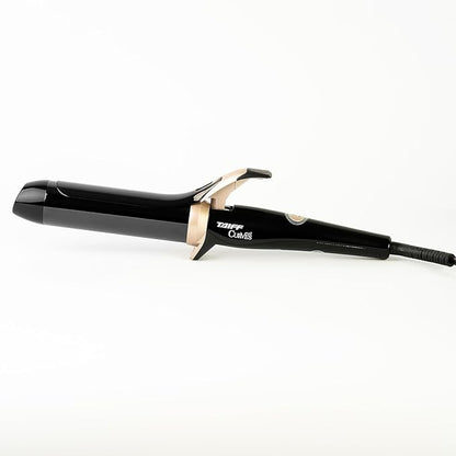 TAIFF Curves Professional Black Titanium Curling Iron – High-Performance Hair by TaiffProfessionalHairTools