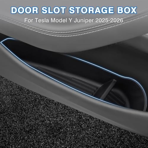 Shademax Car Door Organizer Tray for Tesla Model Y Juniper 2026 2025 / Y L