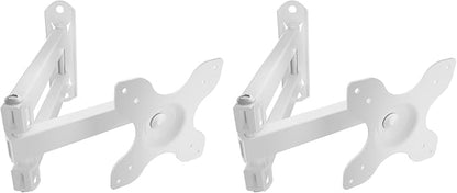WALI TV Wall Mount Articulating LCD Monitor Full Motion Extension Arm Tilt by WALI