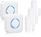 Door Chime, Satisure Door Sensor Chime When Door Opens, Door Entry Alarm by Satisure