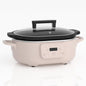 MAGNIFIQUE 6 Quart Programmable Slow Cooker Removable Healthy Nonstick Pot by INDY+VAC