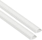 D-Line Half Round Cord Hider, Patented Cable Cover, Hide TV Wall Mount Wires by D-LineUSAinc