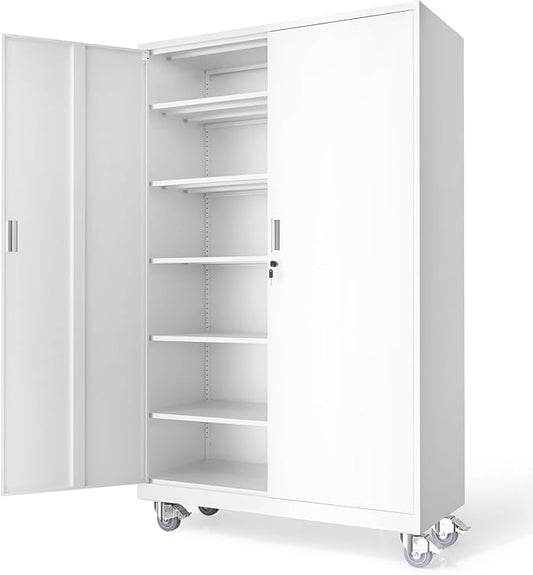 VINGLI Large Metal Storage Cabinet by VINGLI