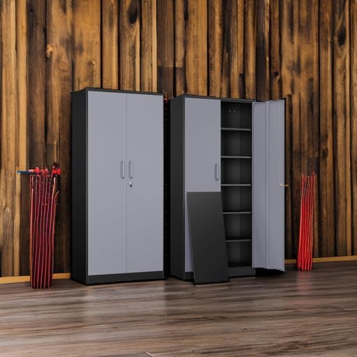 Yizosh Metal Garage Storage Cabinet - Image 5