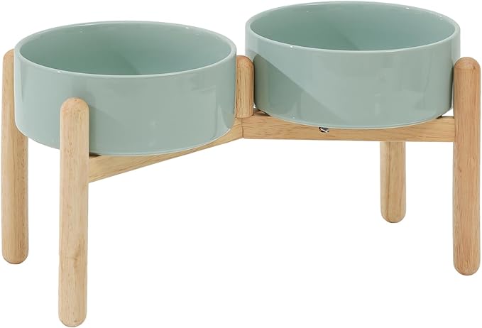 Ceramic 8.2inch Raised Dog Bowl by Havniva