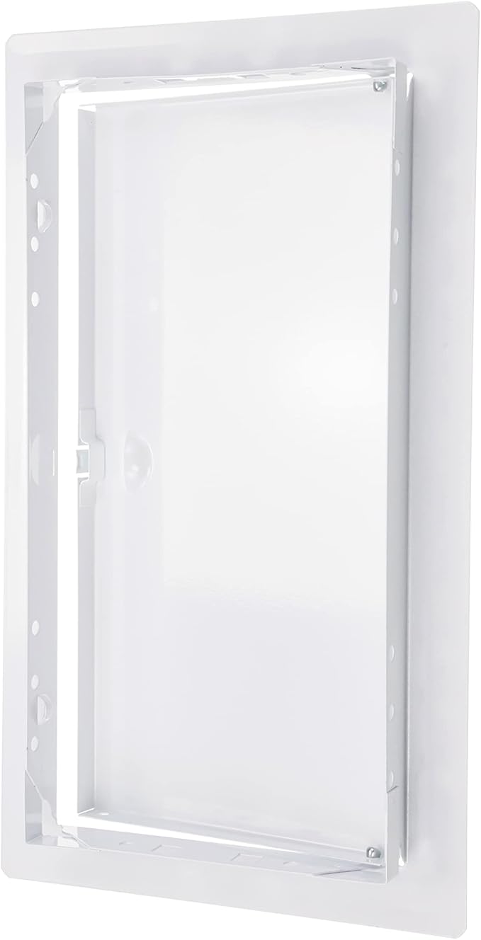 6" x 12" White Metal Access Panel. Service Shaft Door Panel. Plumbing, - Image 5