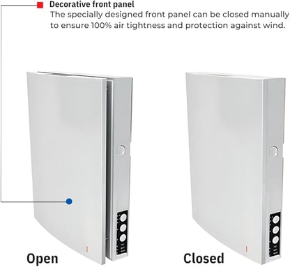 VENTS-US TwinFresh Expert RW1-85-2 V.2 Ductless Through the Wall Ventilation Fan - Image 4