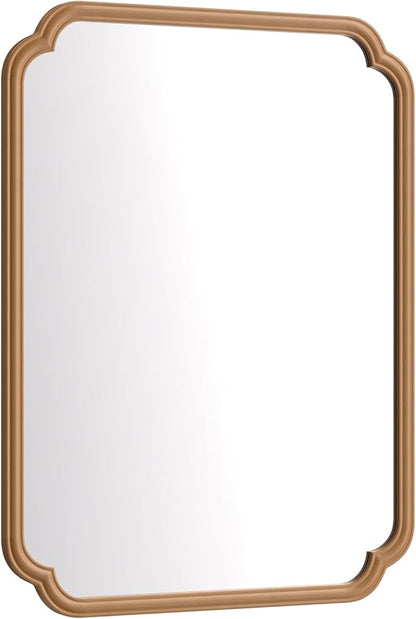 Wood Bathroom Mirror for Over Sink - Image 8