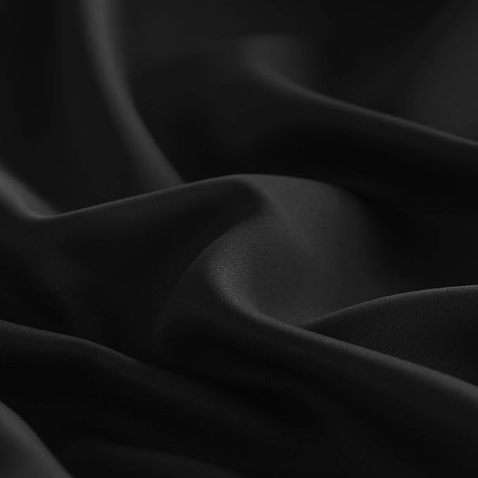 DWCN Black Blackout Curtains - Image 3