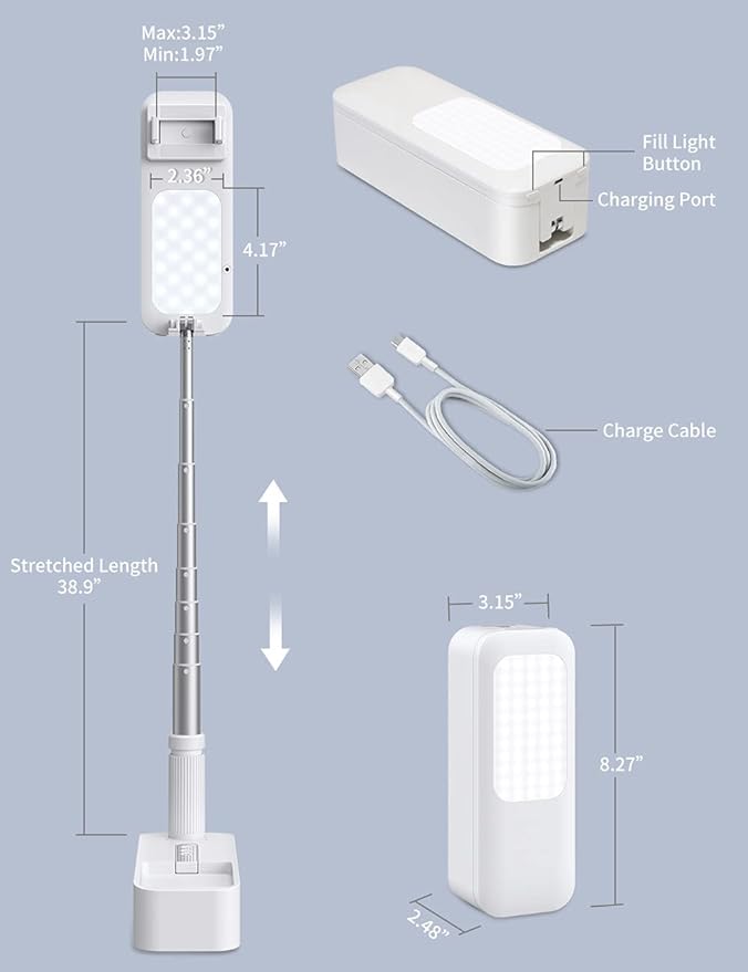 Viozon Extendable Selfie Stand 360° Rotation - Image 6