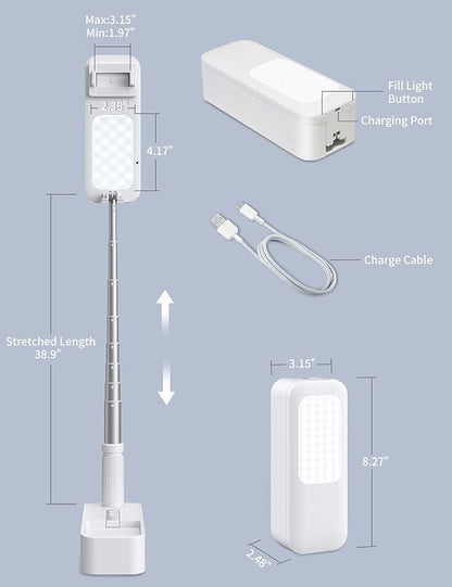Viozon Extendable Selfie Stand 360° Rotation - Image 6