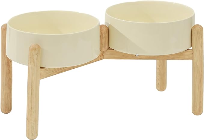 Ceramic 8.2inch Raised Dog Bowl by Havniva