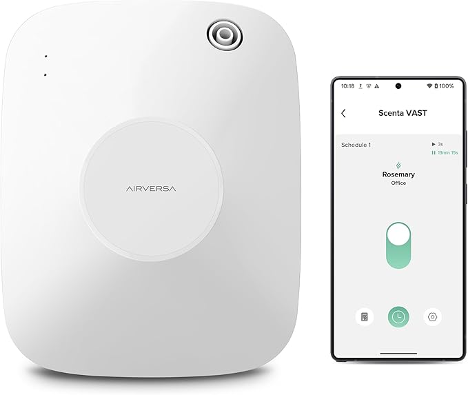 Airversa Smart Waterless Essential Oil Diffuser Scent Air Machine by Airversa