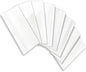 Vamos Tile 4-Piece Glossy Dolomite White Peel and Stick Backsplash Tile by VamosTile