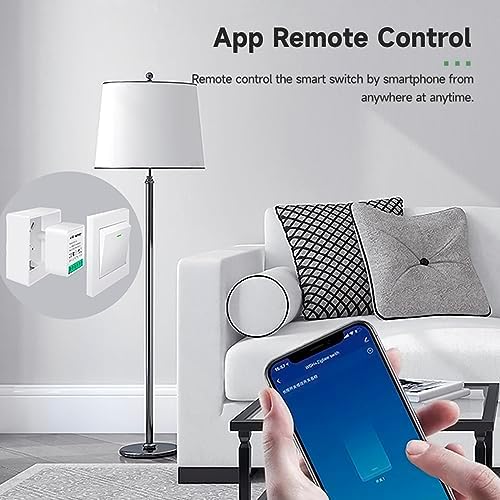 IHSENO ZigBee3.0 Smart Switch Mini Relay Switch, ZigBee Smart Light Switch Need - Image 6