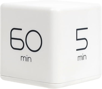 mooas Cube Timer, Timers Cube Flip Block Timers Productivity Gravity Sensor by mooas