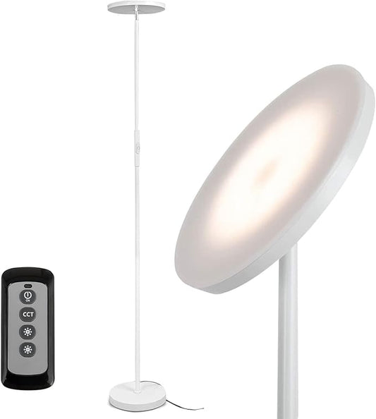 JOOFO Floor Lamp, 30W/2400LM Sky LED Modern Torchiere 3 Color Temperatures by JOOFO