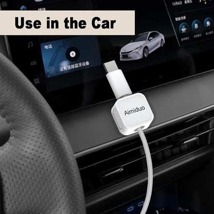 Magnetic Cable Clips Cord Organizer Holder, Adhesive Phone Cable Wire Charger - Image 5
