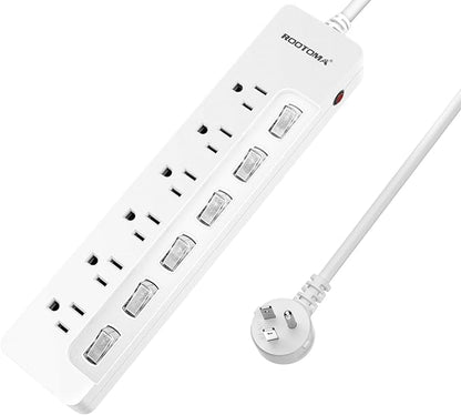 ROOTOMA Power Strip Surge Protector by ROOTOMA