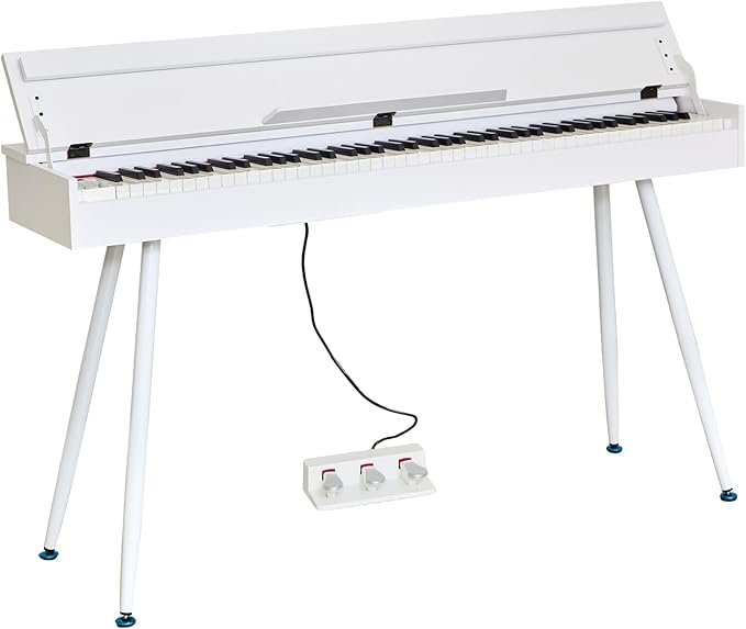 KUMENG Digital Piano 88 Key Weighted Keyboard, Full-Size Desk Progressive by Unknown