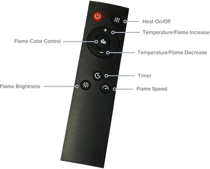 Modern Ember Uptown 23" Smart Electric Fireplace Insert, Alexa/WiFi Enabled - Image 5