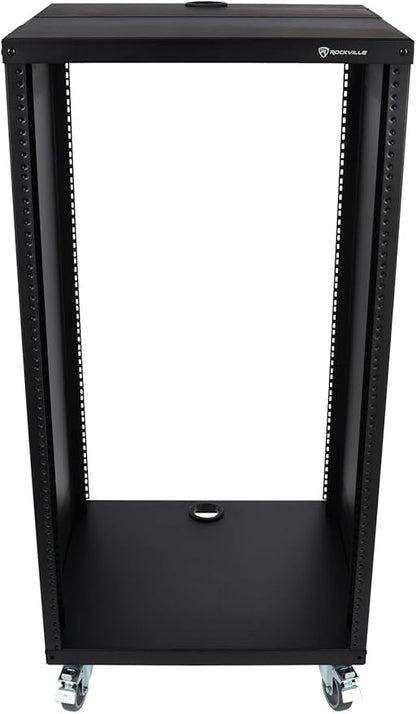 Rockville RR20U 20U Live Sound/Recording Studio Rack Case - Image 7