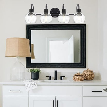 WINSHEN 4-Lights Contemporary Bathroom Light Fixtures Over Mirror - Image 5