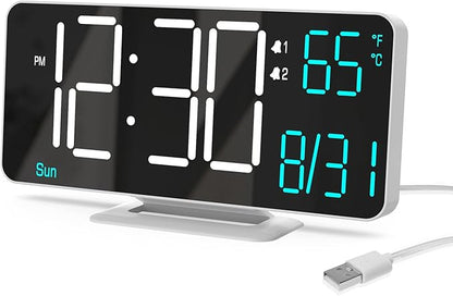 KOSUMOSU Digital Alarm Clocks 6.7in Small Digital Clock by KOSUMOSUTECHNOLOGY