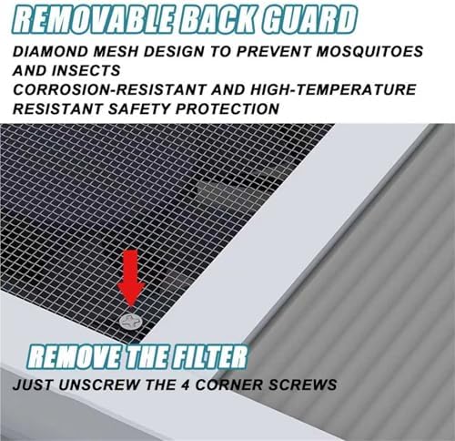 Adjustable Punch-Free Window Exhaust Fan - Image 5