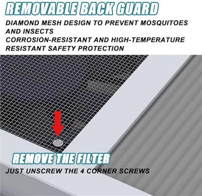 Adjustable Door & Window Exhaust Fan - Image 5
