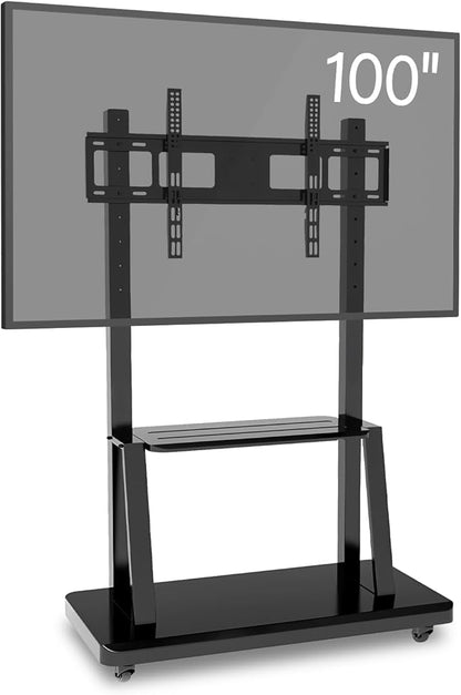 Smart Board Stand for 60-100 Inch Interactive Whiteboard, Mobile Stand by SmarterWorkEasierLife