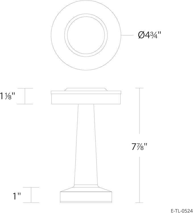 Radiance LED Cordless USB-C Re-Chargeable Desk Lamp, 5200mAh Battery Operated - Image 8