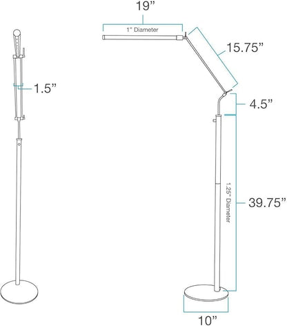 Cocoweb High Powered, LED Floor Lamp - Image 2
