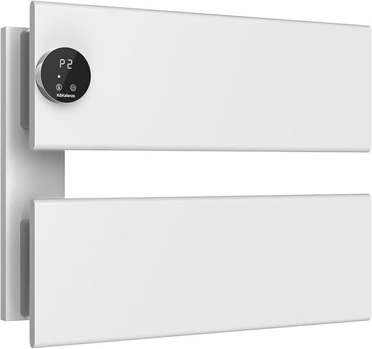 K&KALONZO Electric Towel Warmer, 18.35" W x 14.6" H Wall-Mounted Towel Heater by KKALONZO