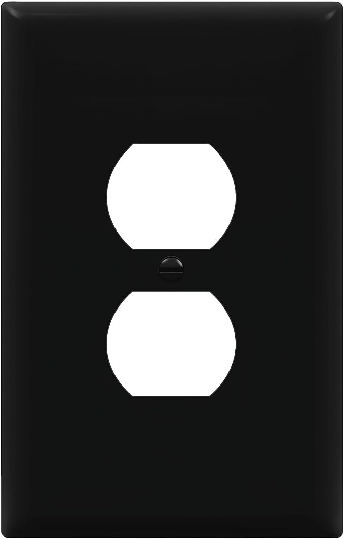 ENERLITES Duplex Receptacle Outlet Wall Plate, Jumbo Electrical Outlet Cover by Enerlites