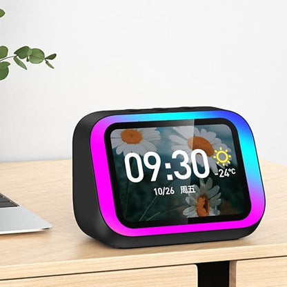 Felvoro Smart Alarm Clock with Wireless Bluetooth 5.4 Speaker & Dynamic RGB - Image 2