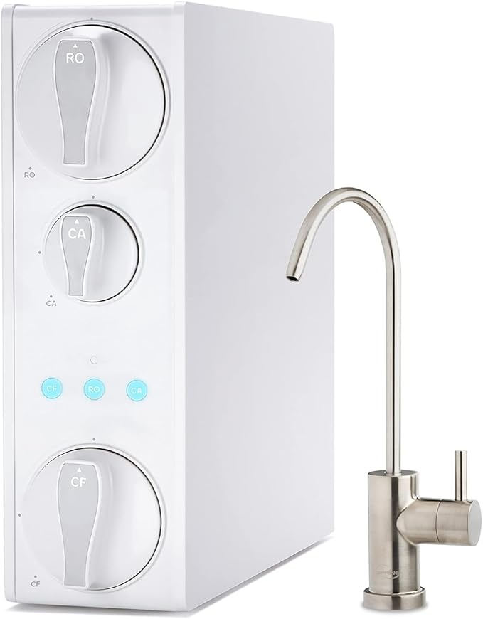 iSpring RO500AK-BN Reverse Osmosis Water Filter, NSF 58 Certified, 500 GPD by iSpring