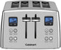 Cuisinart 4 Slice Countdown Motorized Toaster, Compact Design by Cuisinart
