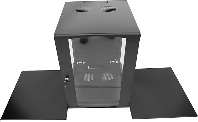 9U Server Cabinet Wall Mount Rack Enclosure - Image 4