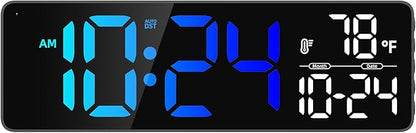 Large LED Digital Wall Clock by DigitalClocks