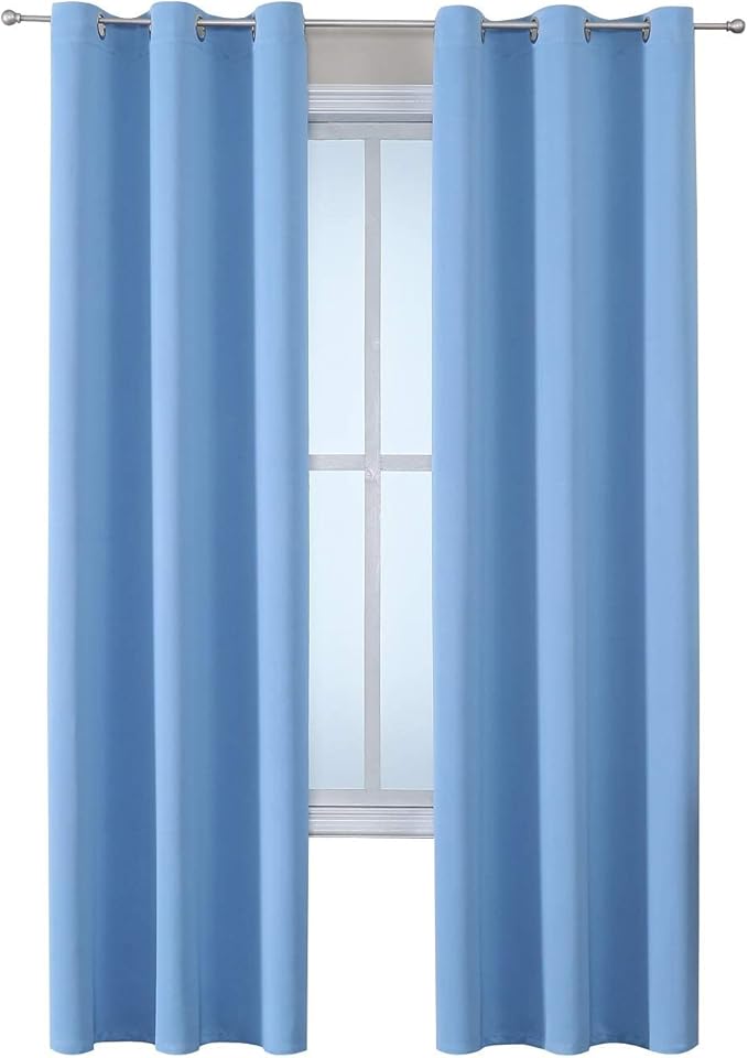 ChrisDowa Grommet Room Darkening Curtains - Image 7