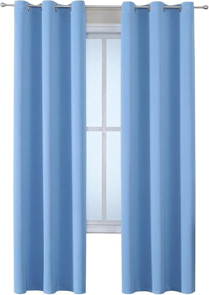 ChrisDowa Grommet Room Darkening Curtains - Image 7