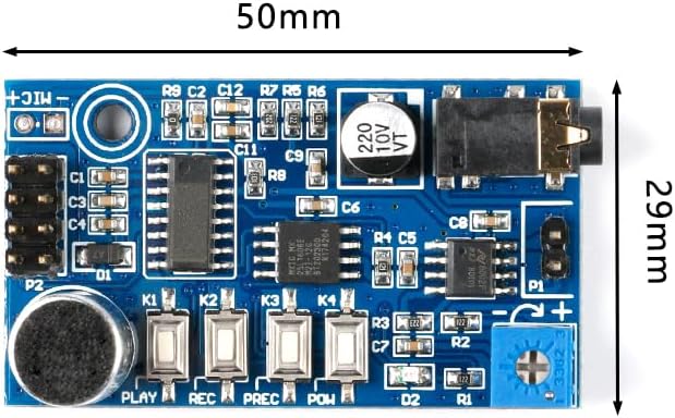 JESSINIE YS-SR1 DC 5V Sound Voice Recording Playback Module Sound Recorder - Image 5