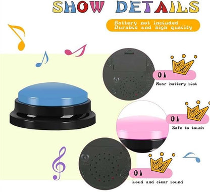 10 Pcs Recordable Answer Buzzers Button Answer Buzzers Game Show Buzzer - Image 4