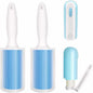 Reusable Washable Lint Roller 4 Pack, Sticky Gel Lint Rollers, Cat Dog Pet Hair by CALMTEE