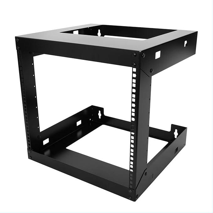 Raising Electronics 9U Wall Mount Open Frame 19 Inch Server Equipment Rack by RAISINGELECTRONICS
